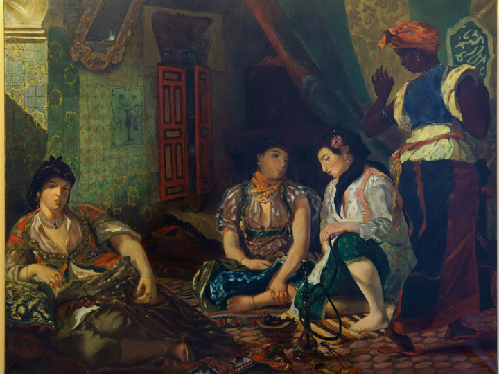 Algerian women in their apartment graphic